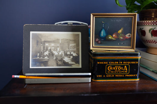 Antique Schoolroom Photo - Antique Photo Students