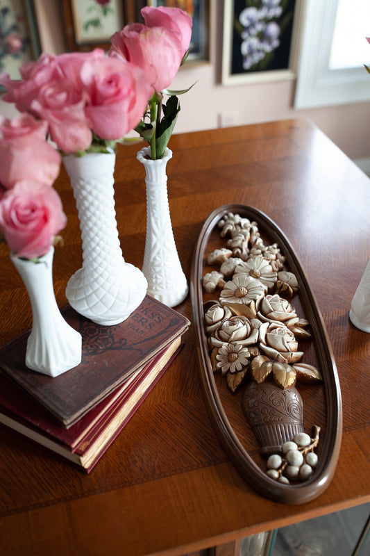 Vintage Florals - Floral Art - MCM