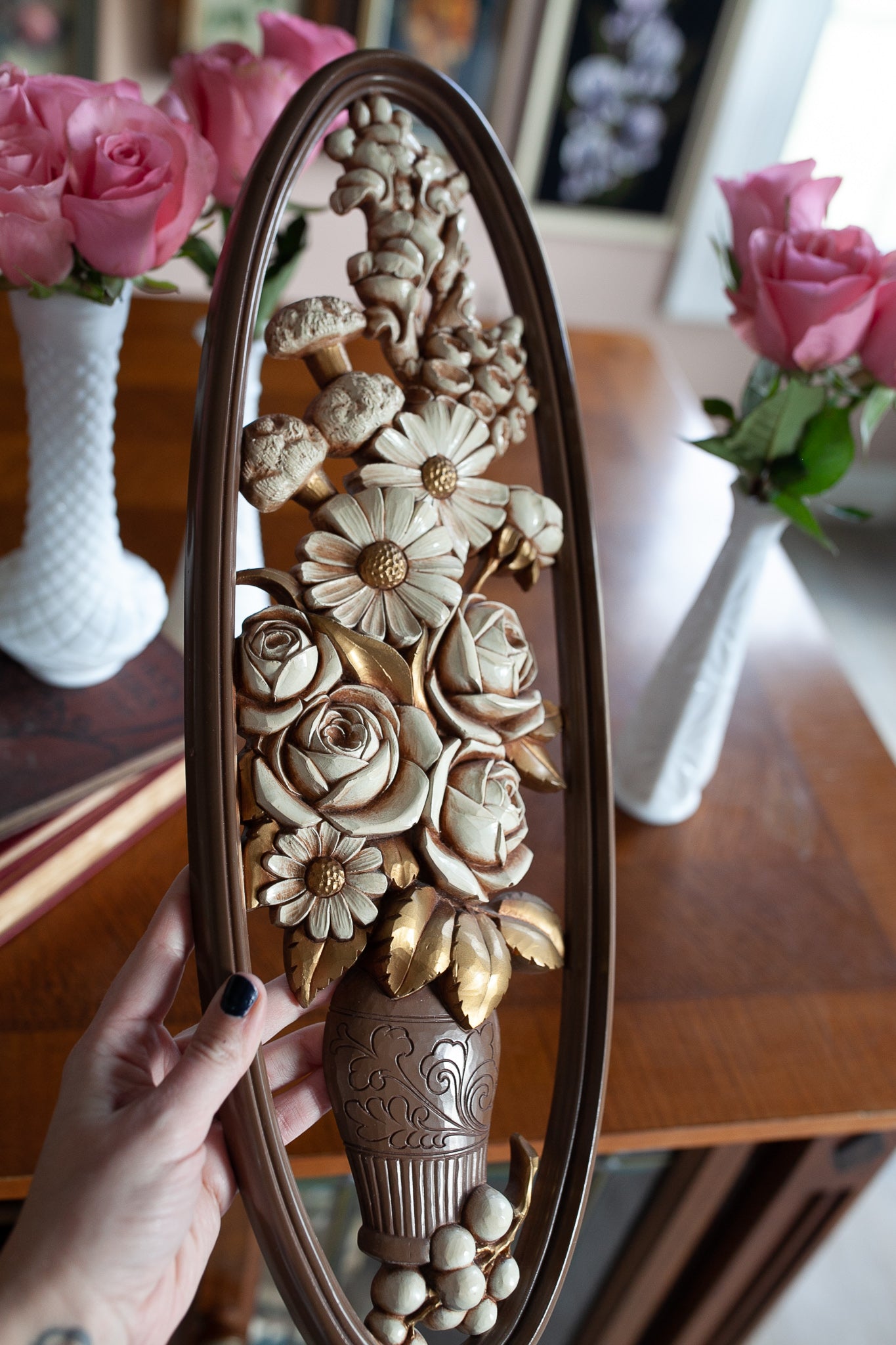 Vintage Florals - Floral Art - MCM