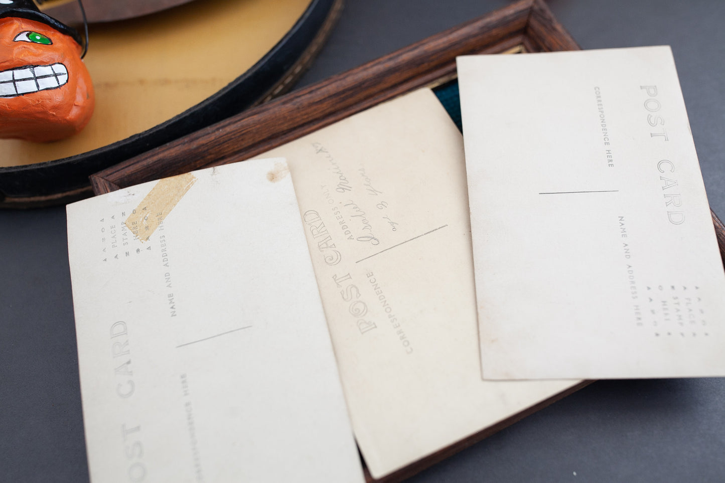 Vintage Real Photo Post Card- Photos of dolls