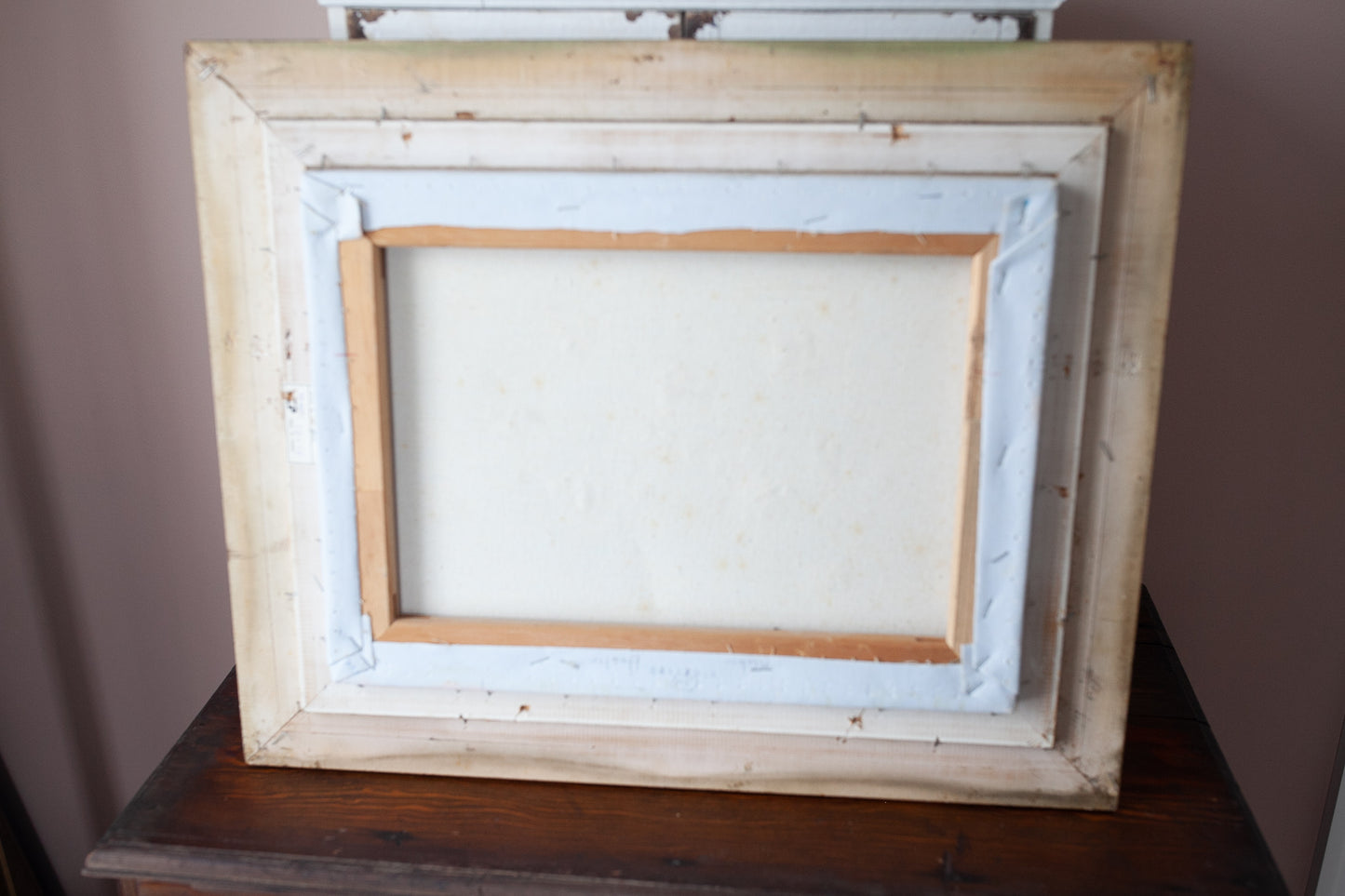 Vintage Framed Floral - Flower Painting - Floral Canvas