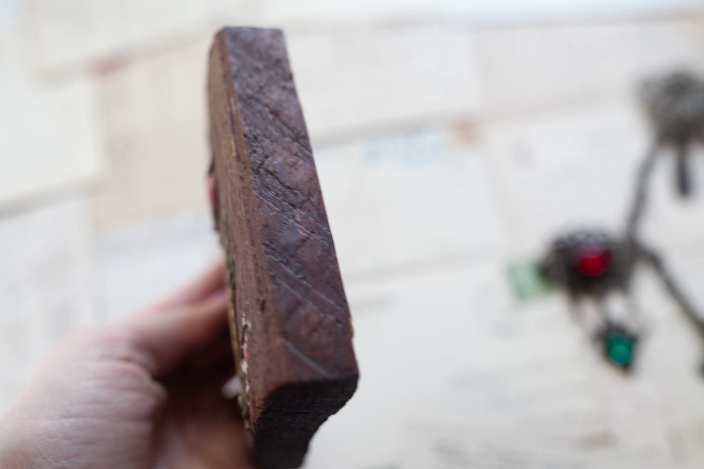 Vintage Painted Floral - Miniature Painting