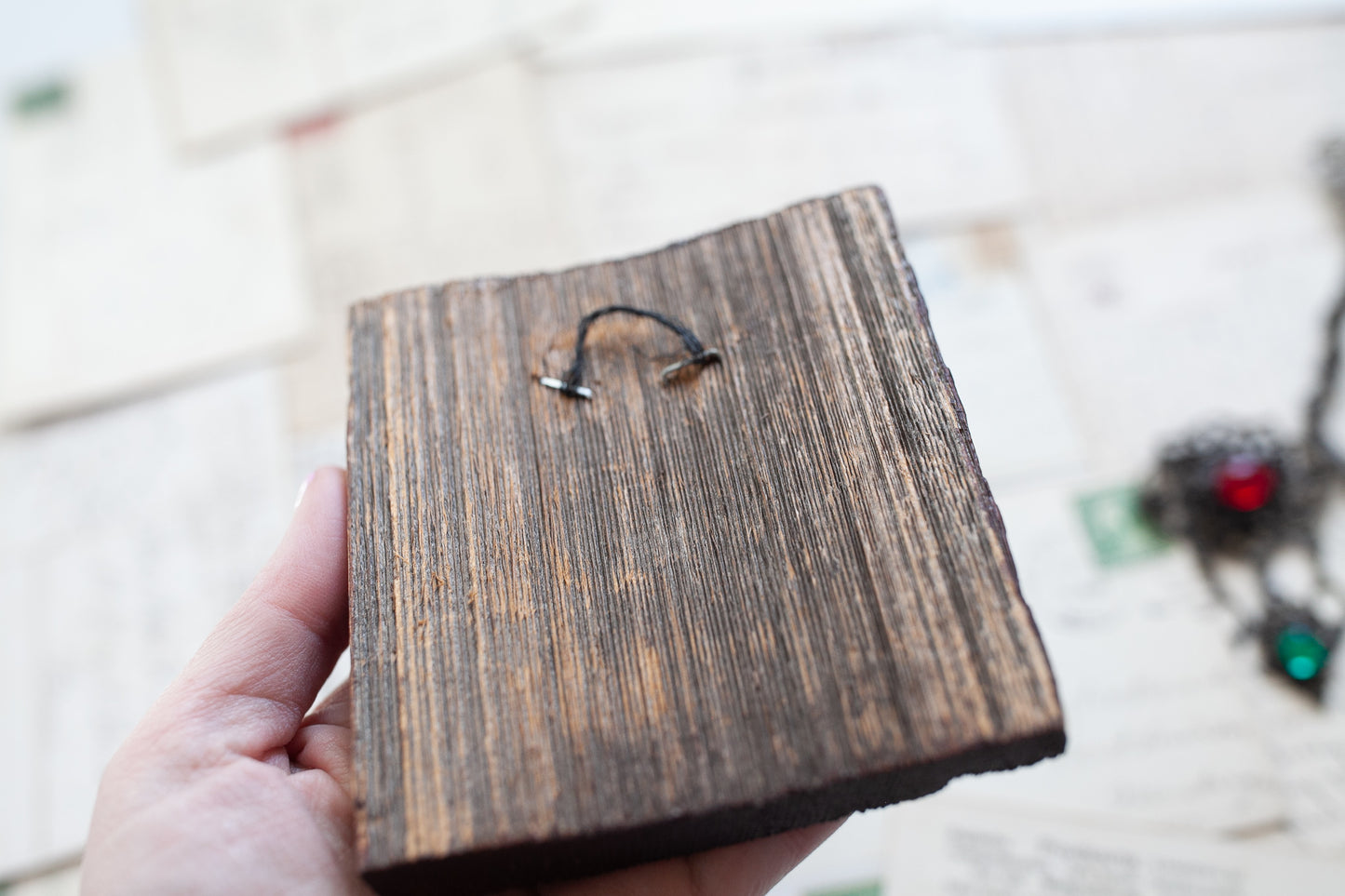 Vintage Painted Floral - Miniature Painting