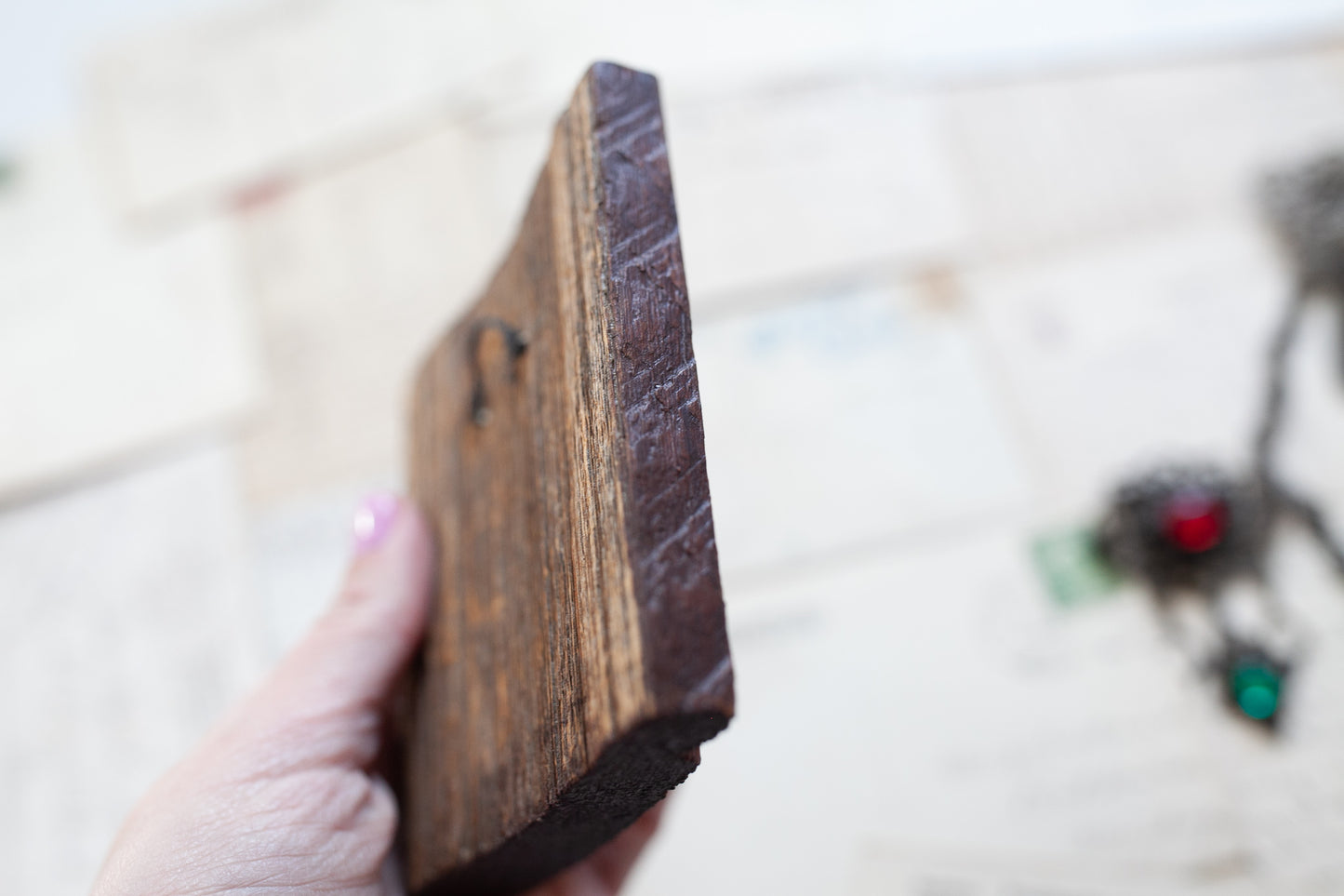 Vintage Painted Floral - Miniature Painting