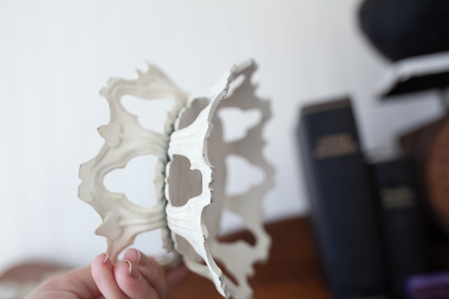 Vintage Iron Candle Holders- Taper Candle Holder- Candle - Salvage