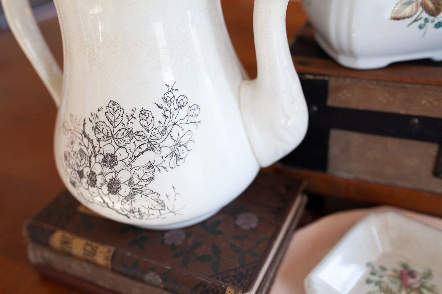 Teapot -Ironstone Teapot