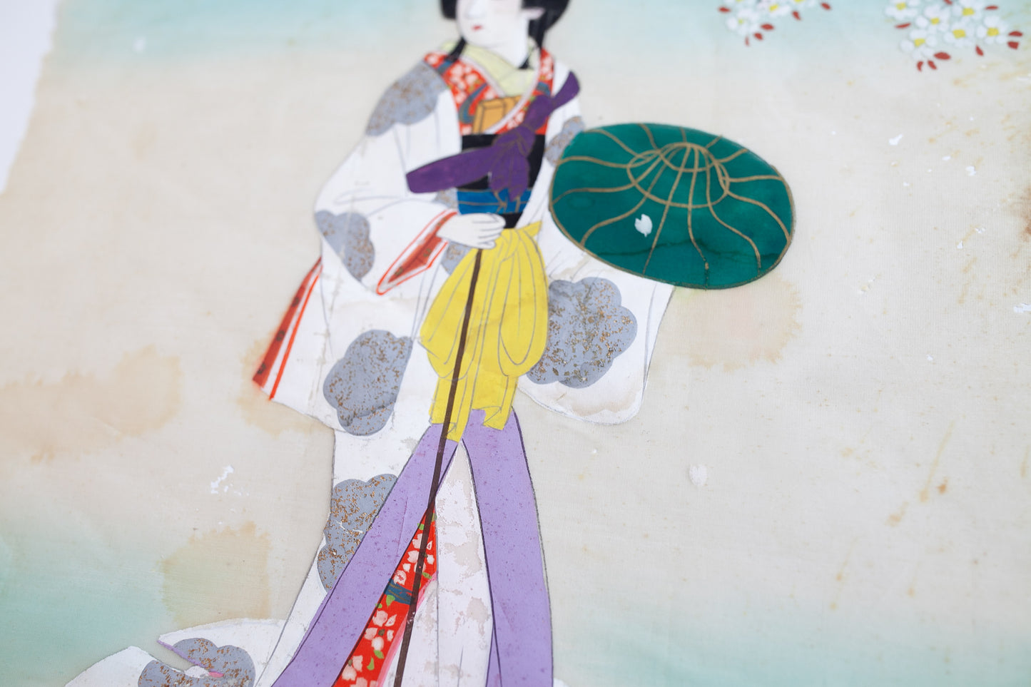 Vintage Artwork -Silk Art