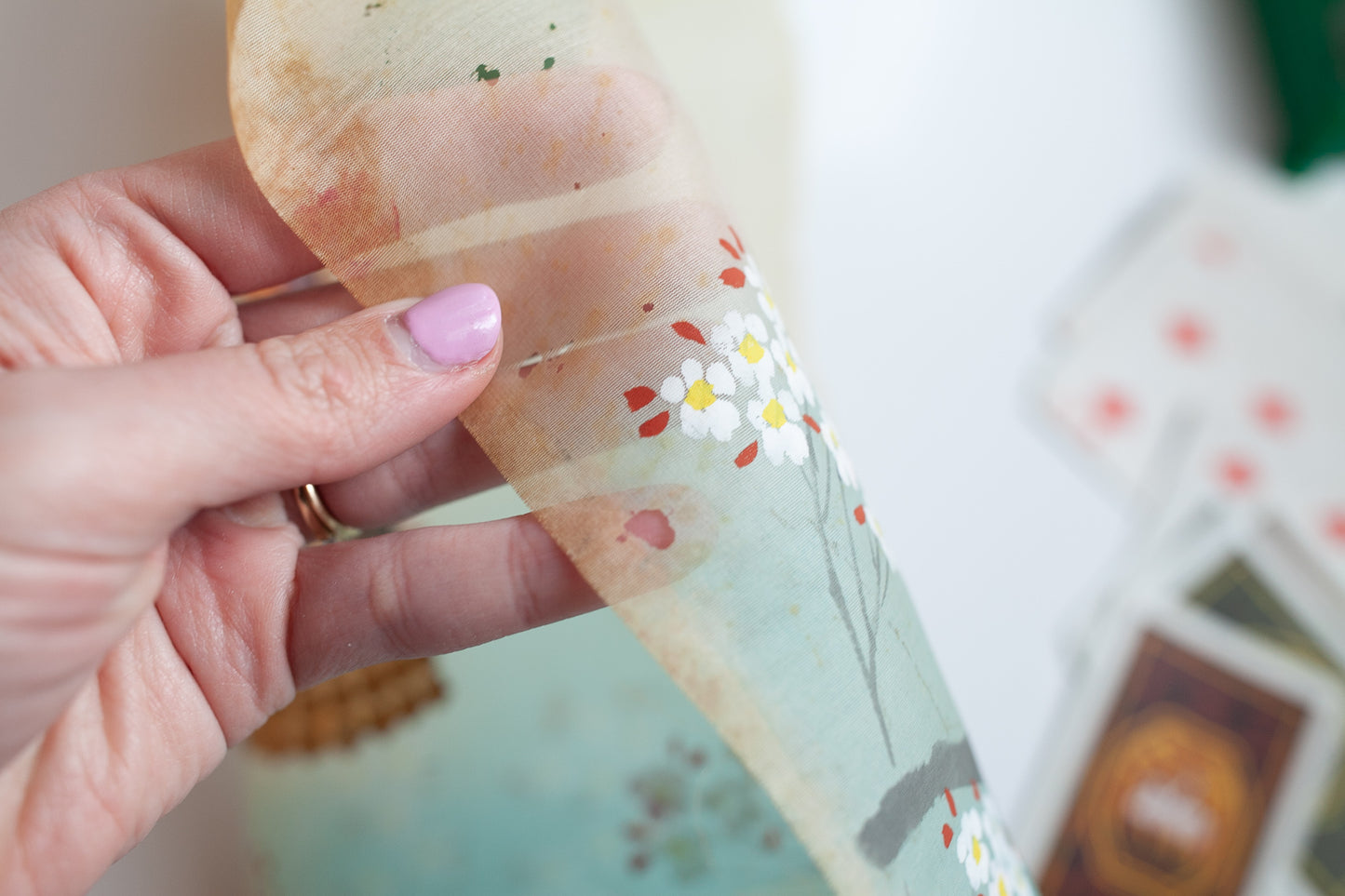 Vintage Artwork -Silk Art