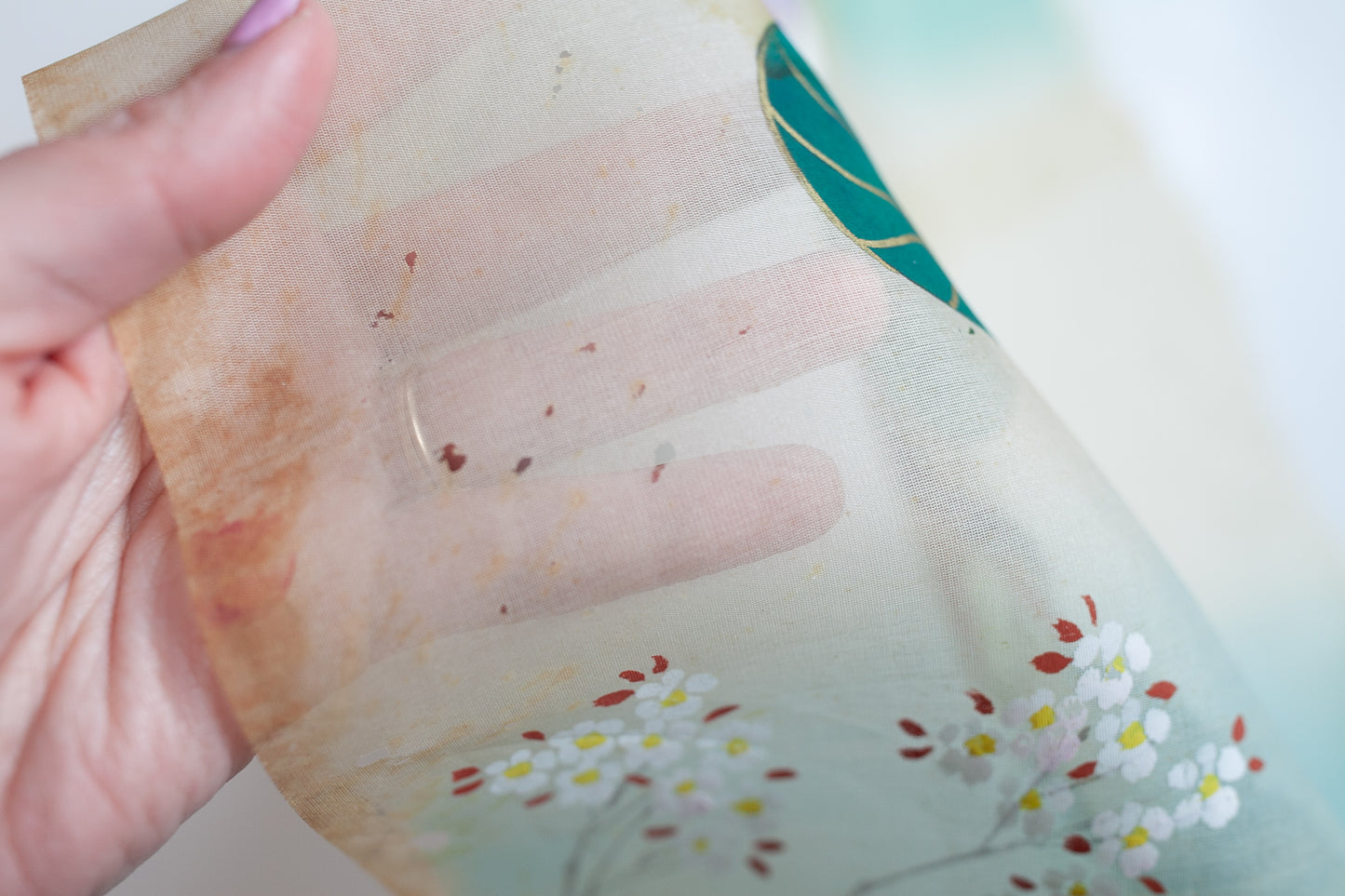 Vintage Artwork -Silk Art