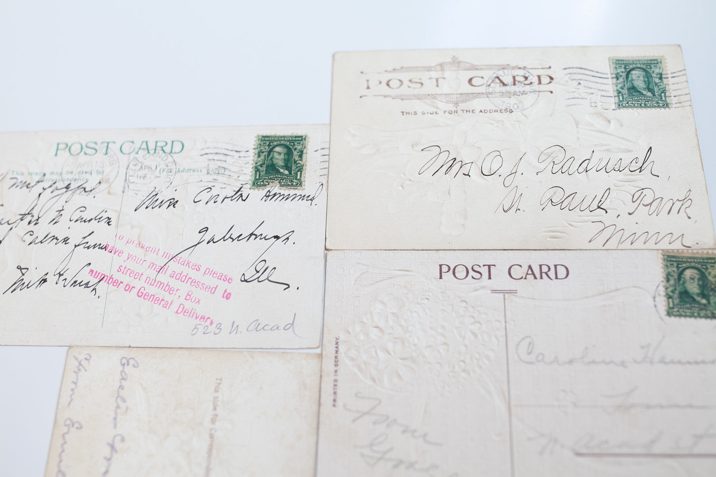 Antique Easter Post Cards - Easter Ephemera