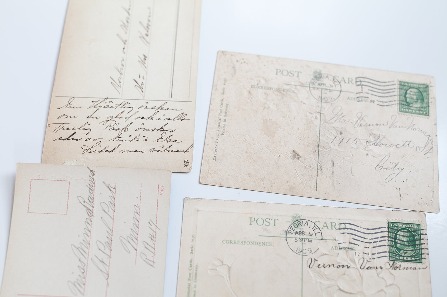 Antique Easter Post Cards - Easter Ephemera