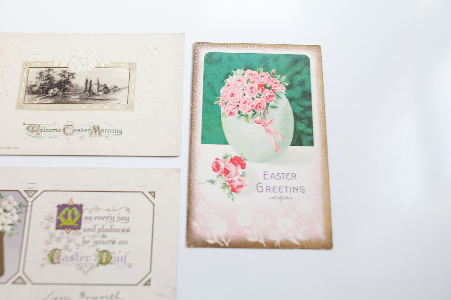 Vintage Post Cards -Easter Post Cards -Antique Ephemera