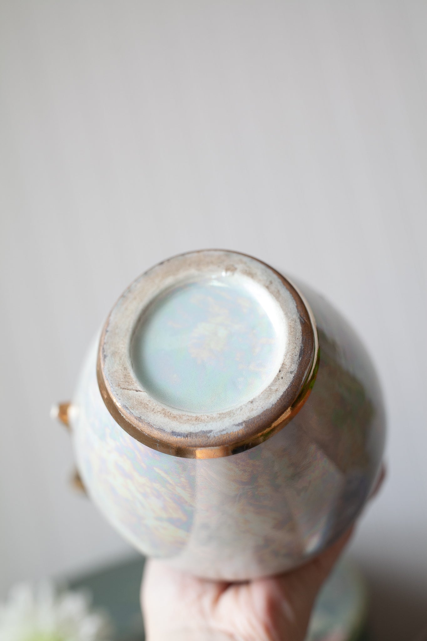 Vintage Pitcher - Lusterware Pitcher -Vase