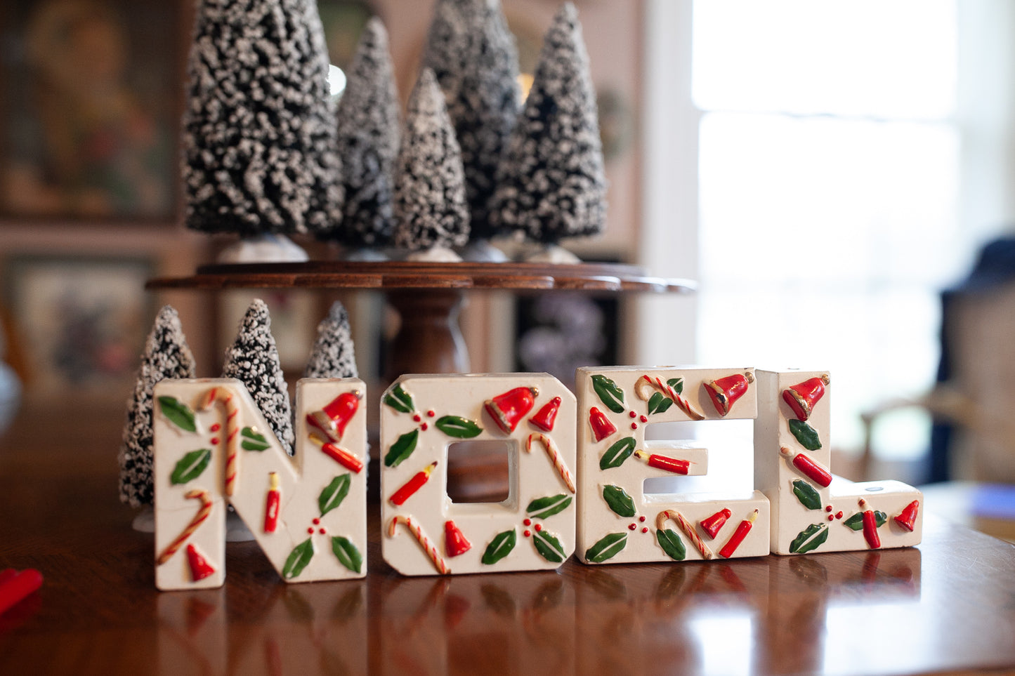 Vintage Noel - Noel Candle Holders- Lipper & Mann