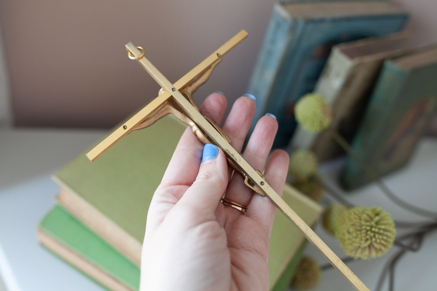 Vintage Crucifix -Gold Crucifix