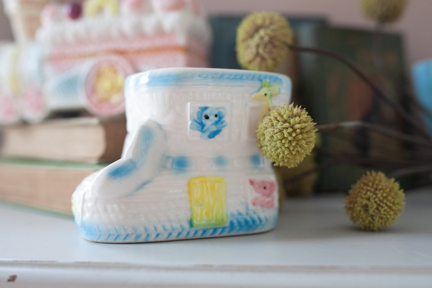 Vintage Planter- Rubens Planter - Shoe Planter