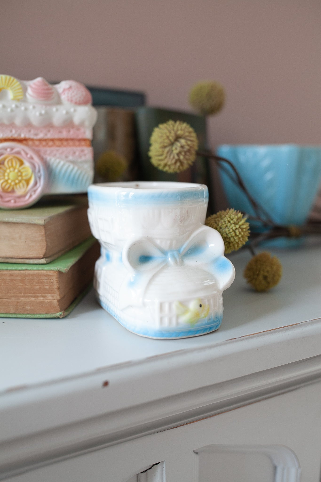 Vintage Planter- Rubens Planter - Shoe Planter