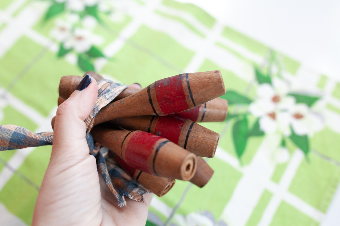 Mini Wooden Bowling Pins - Miniature wooden bowling pins