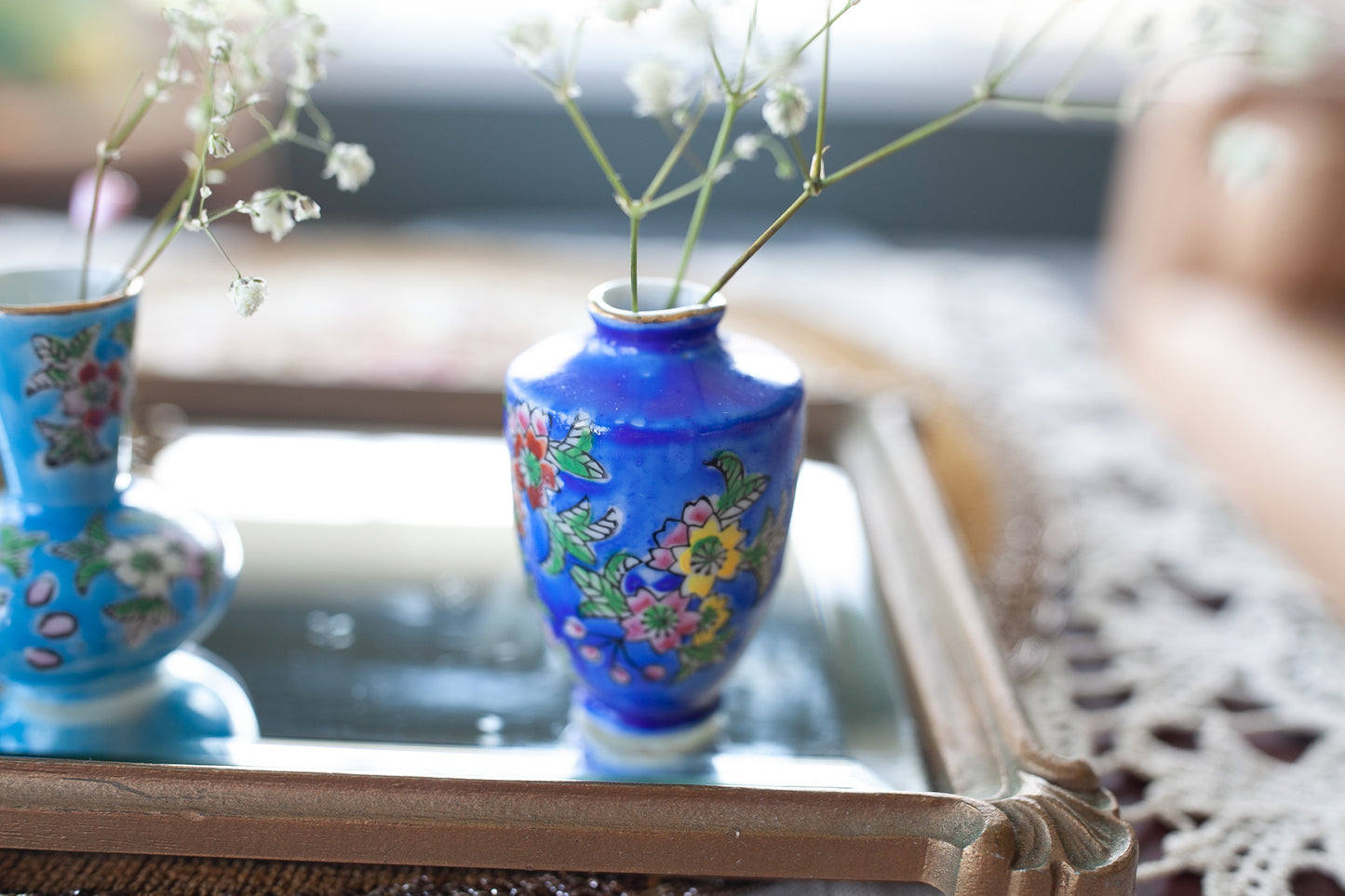 Vase- Miniature Vase -Made in Japan - 4 Vases -Mini Vases