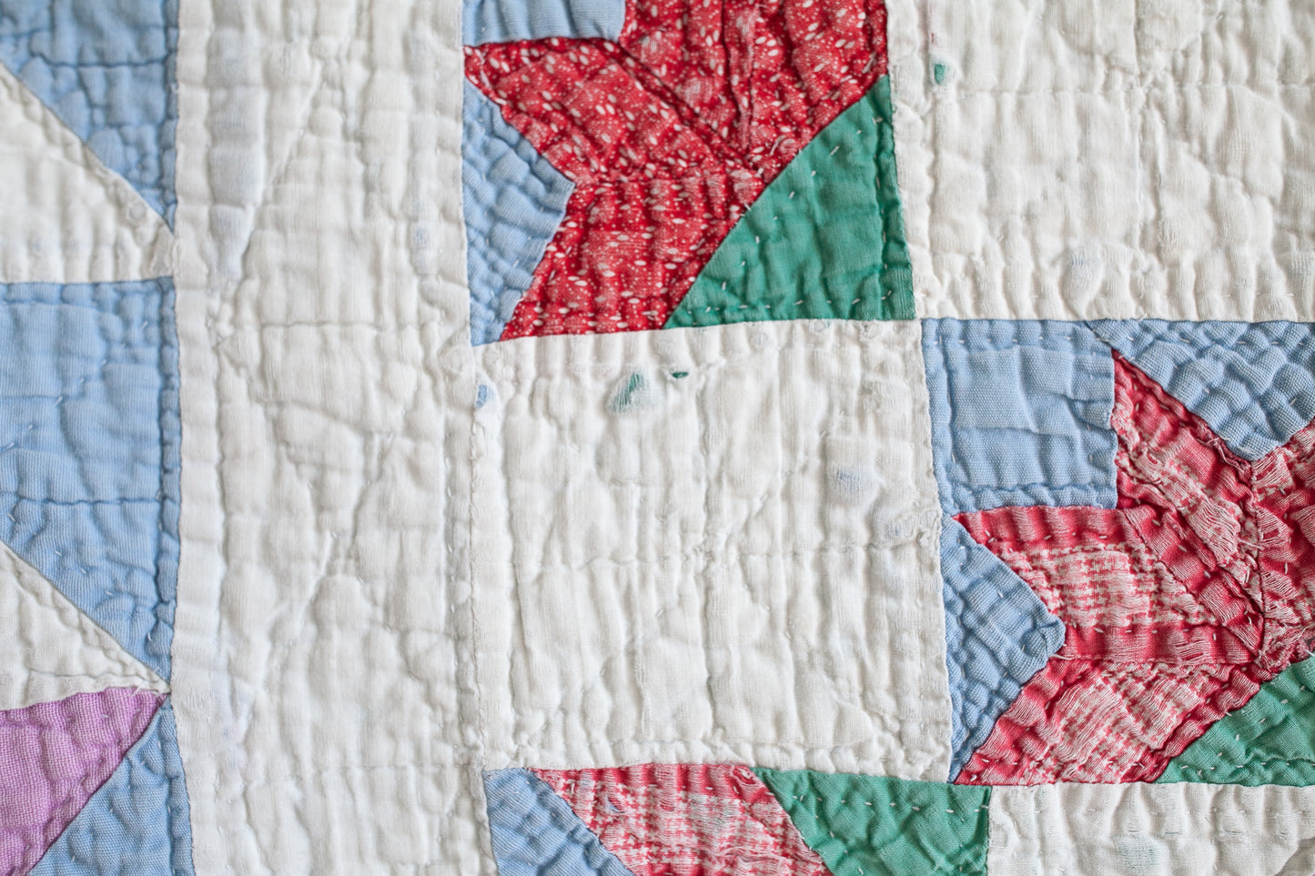 Vintage Quilt- Flower Basket Quilt