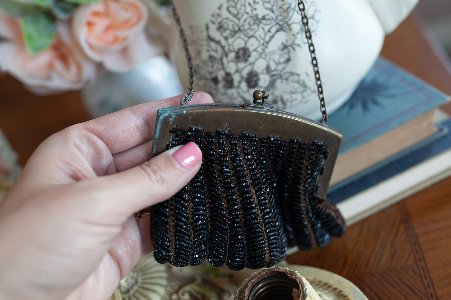 Antique Beaded Purse