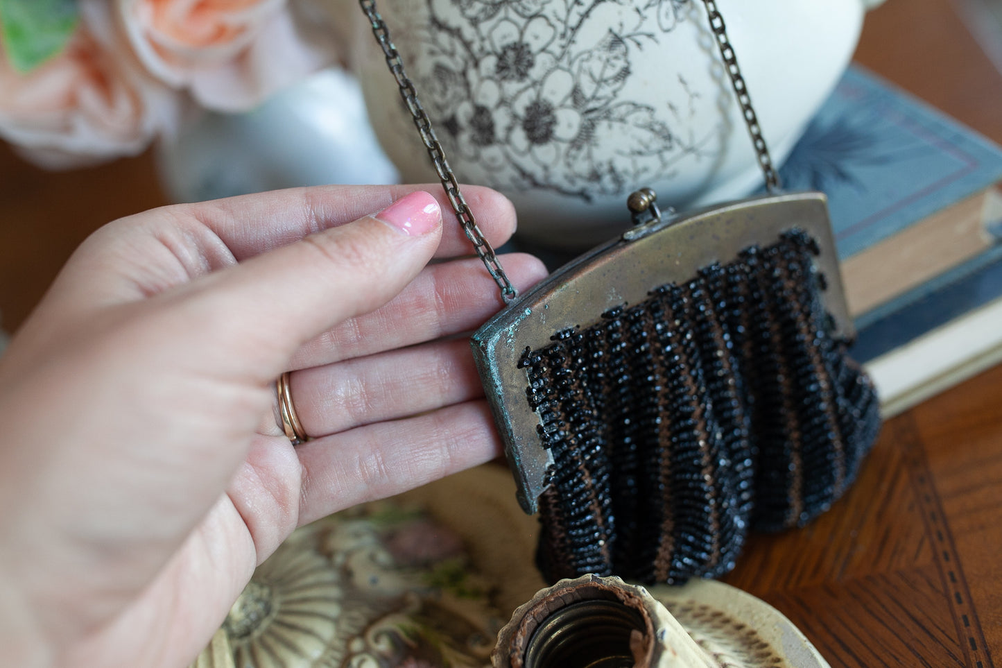 Antique Beaded Purse