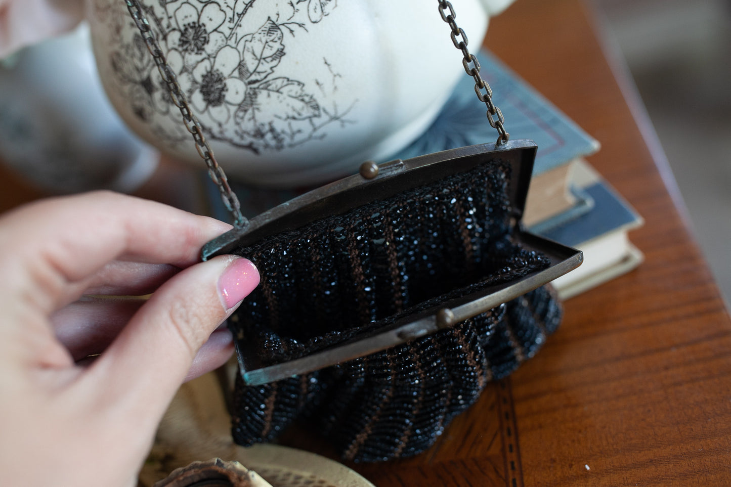 Antique Beaded Purse