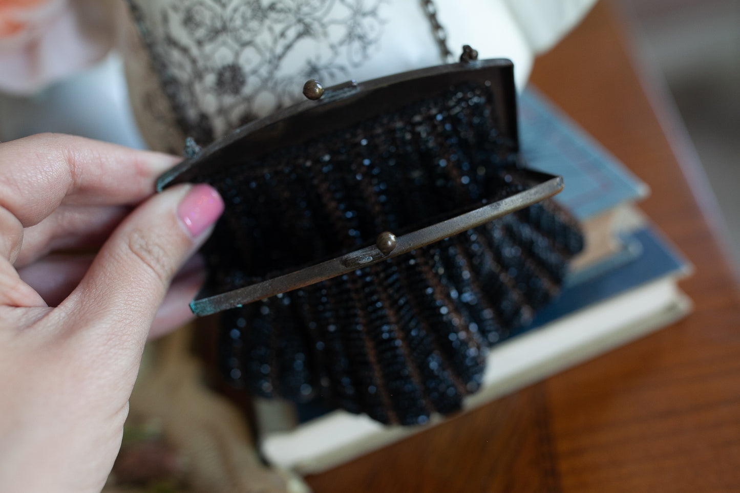 Antique Beaded Purse