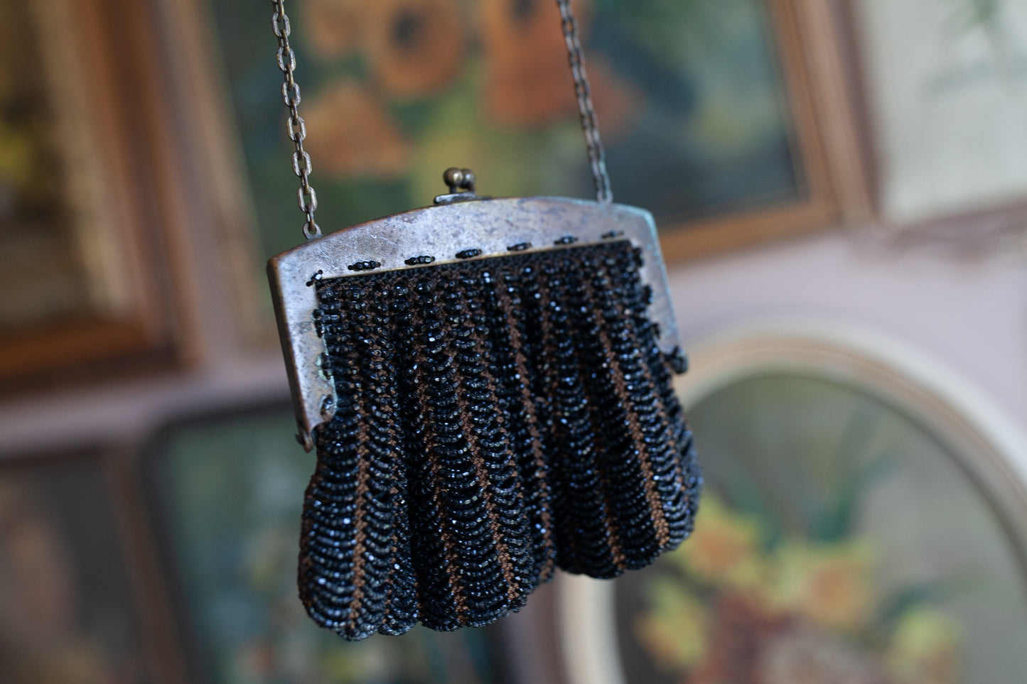 Antique Beaded Purse