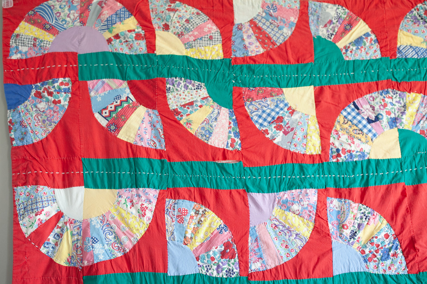 Vintage Fan Quilt
