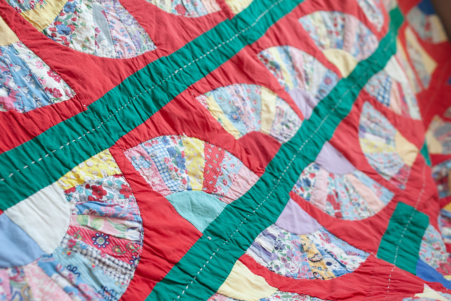 Vintage Fan Quilt