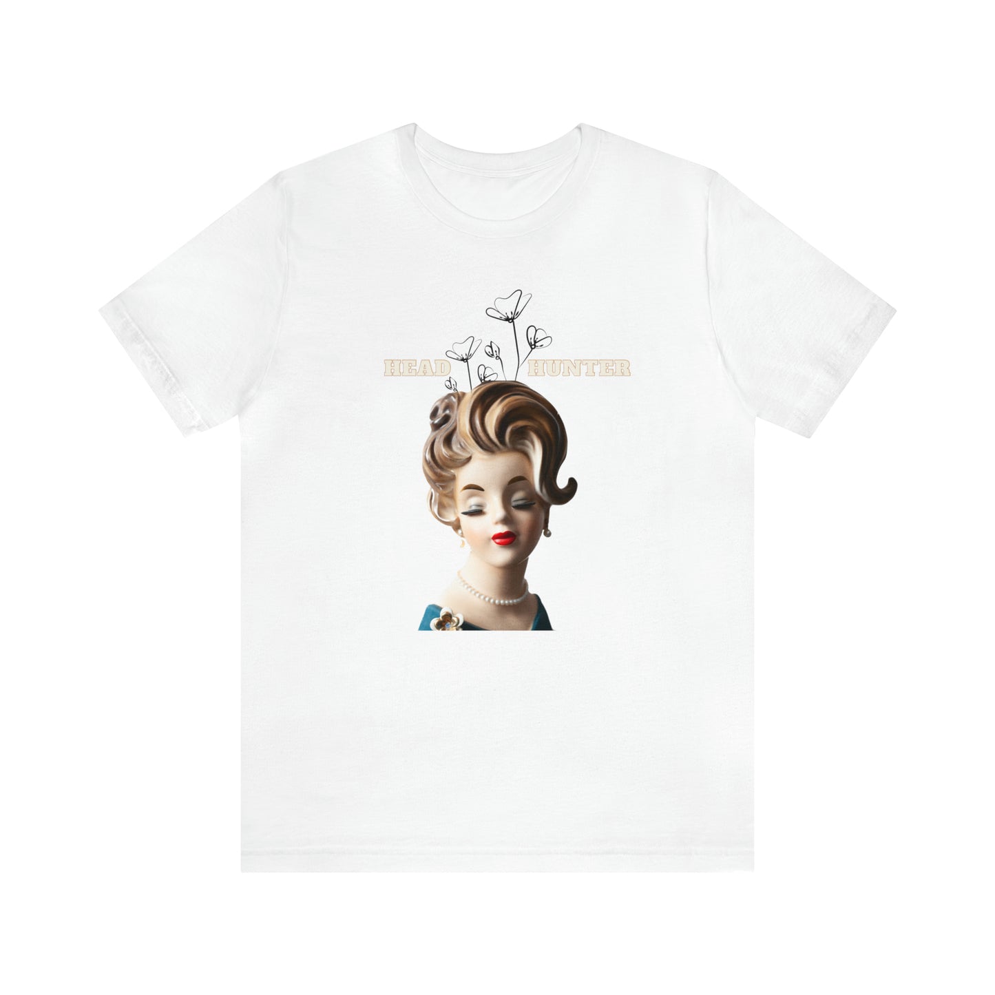 Head Hunter Shirt - Head Vase Shirt - Lady Head Vase Shirt - Unisex Jersey Short Sleeve Tee