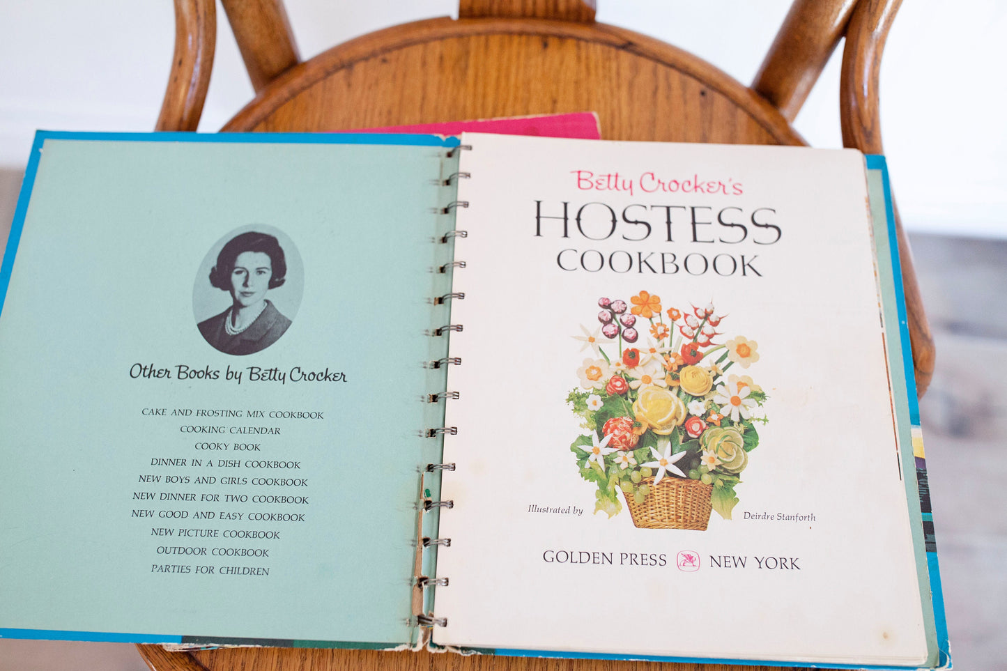 Vintage Betty Crocker's Books- Hostess Cookbook and Parties For Children