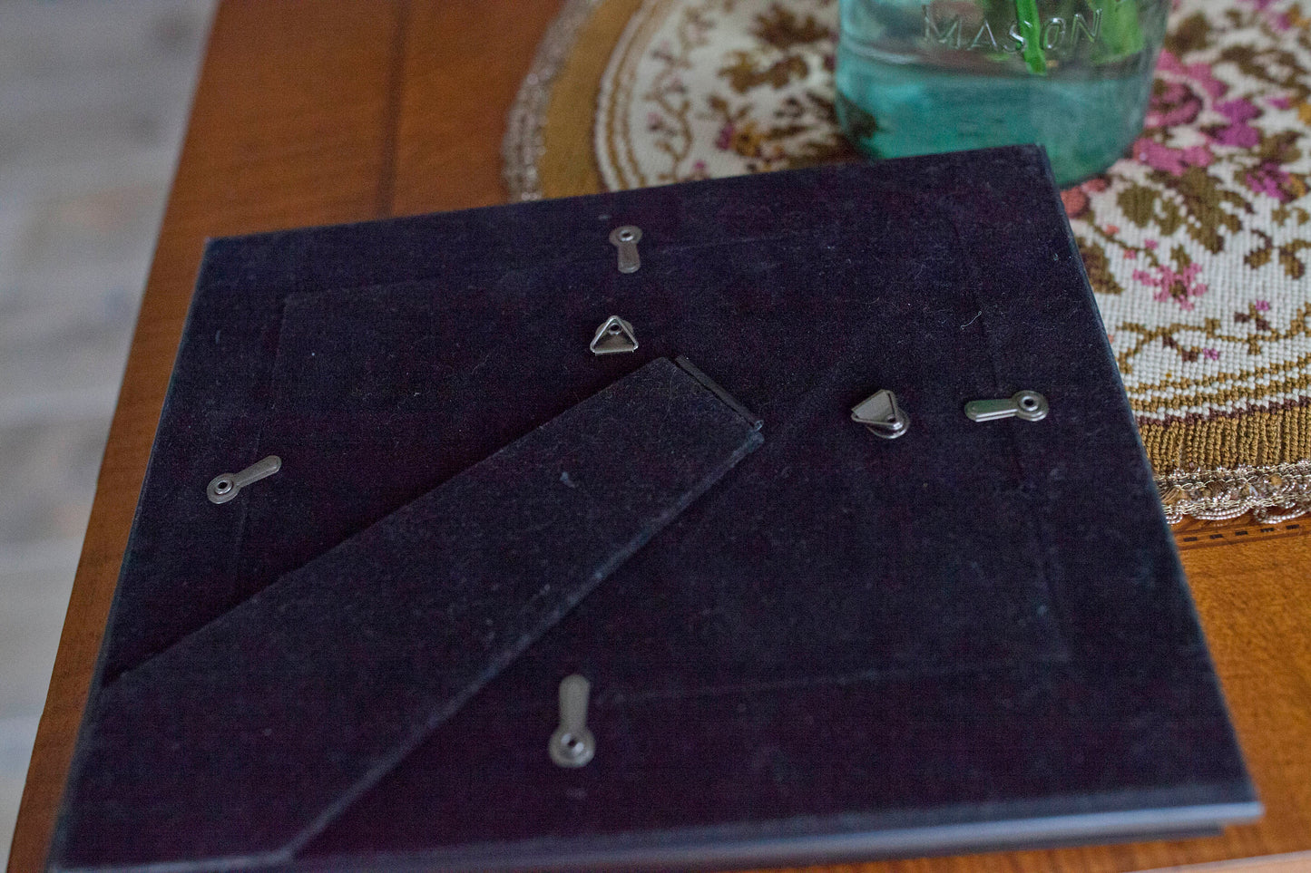 Antique Wedding Photo Framed- Antique Photo - Wedding Portrait