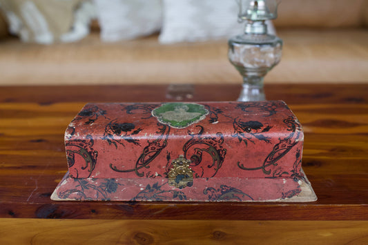 Antique Dresser Box - Victorian Dresser Box