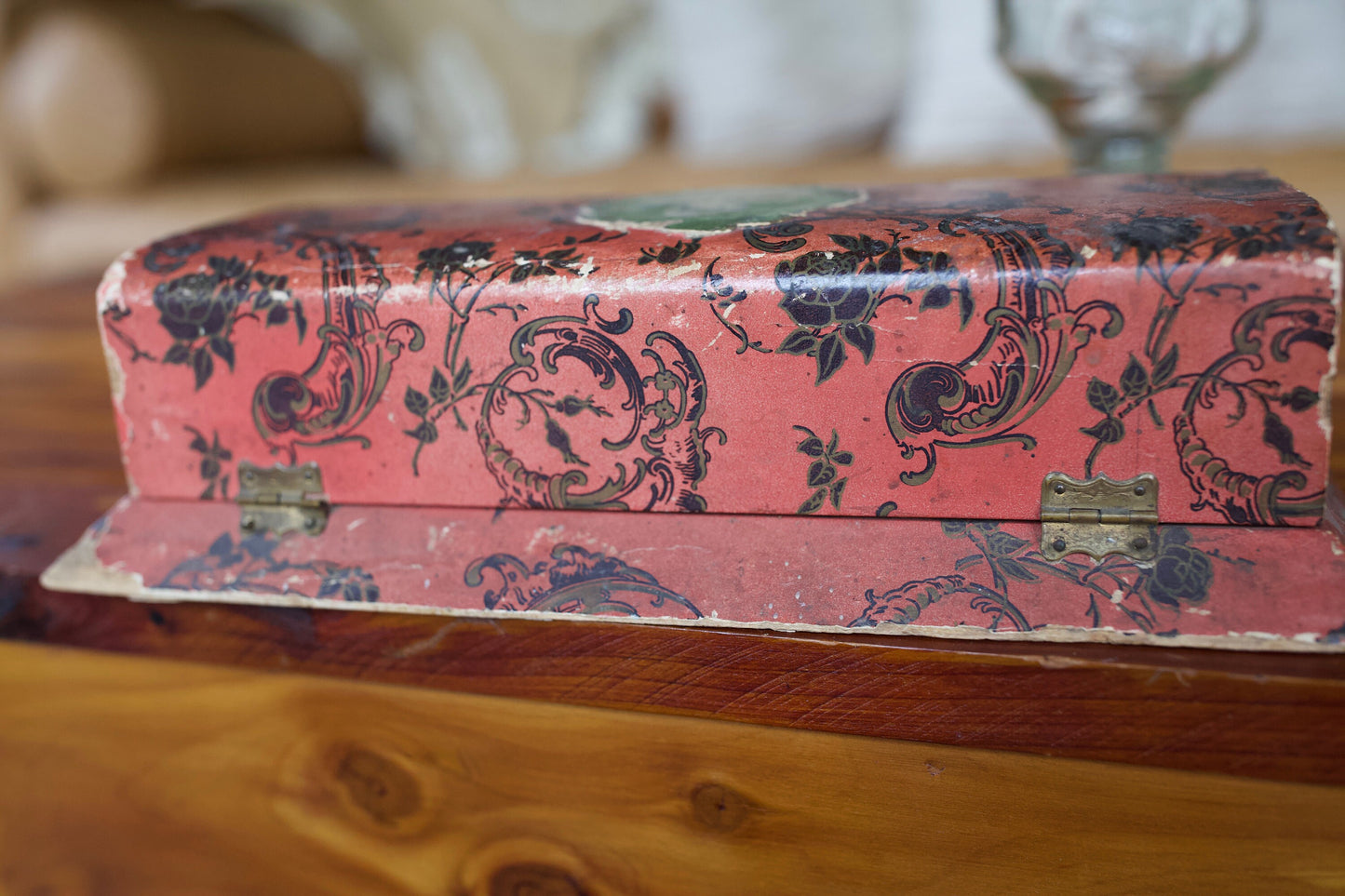 Antique Dresser Box - Victorian Dresser Box