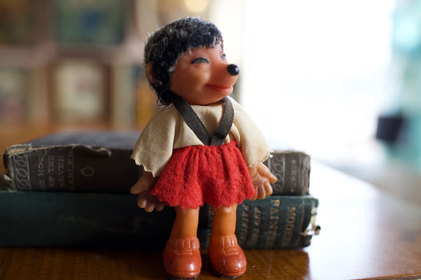 Vintage Steiff Hedgehog - Hedgehog Girl