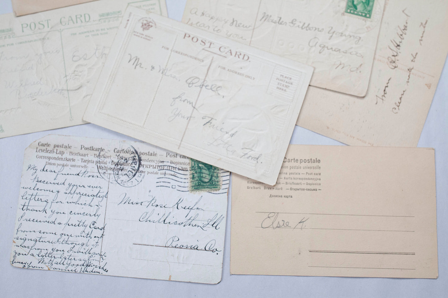 Vintage New Years Postcards - Vintage Postcards