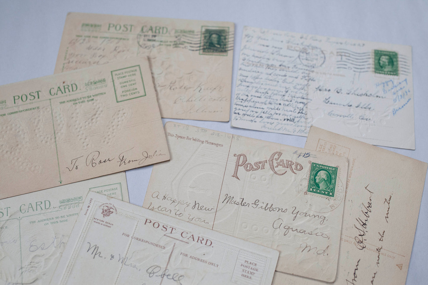 Vintage New Years Postcards - Vintage Postcards