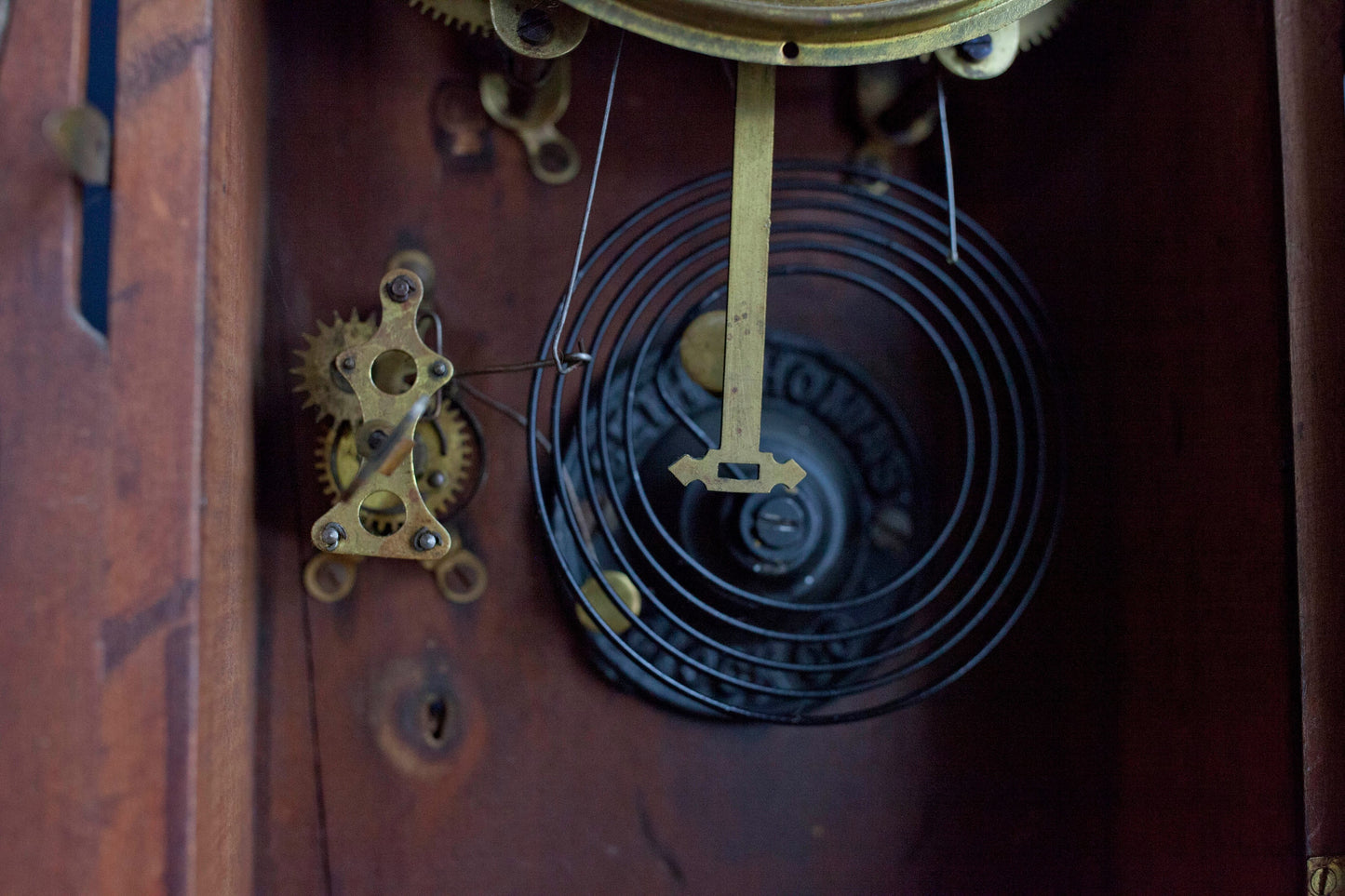 Antique Seth Thomas Clock- Gingerbread Clock- Clock Case