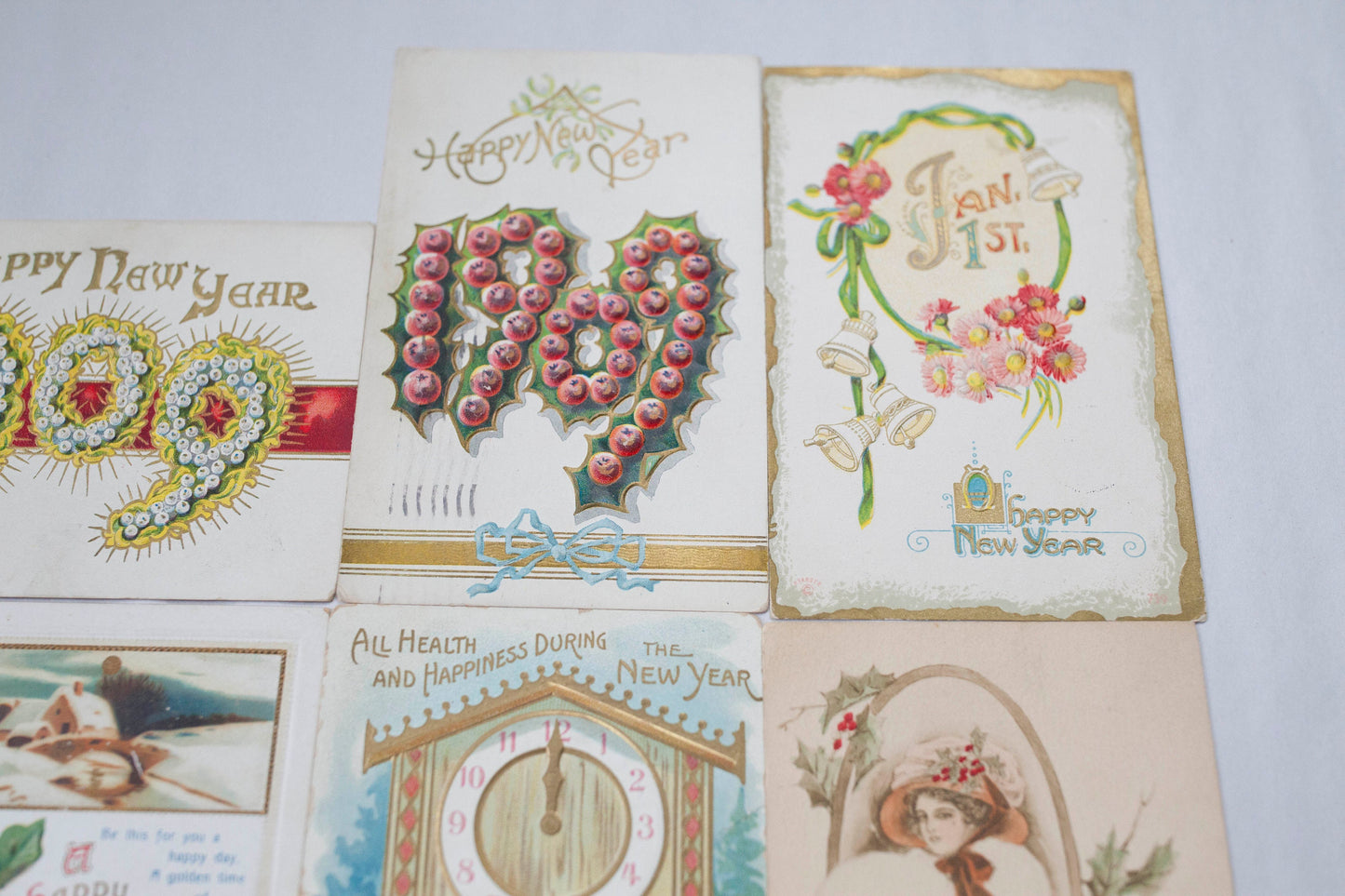 Vintage New Years Postcards - Vintage Postcards