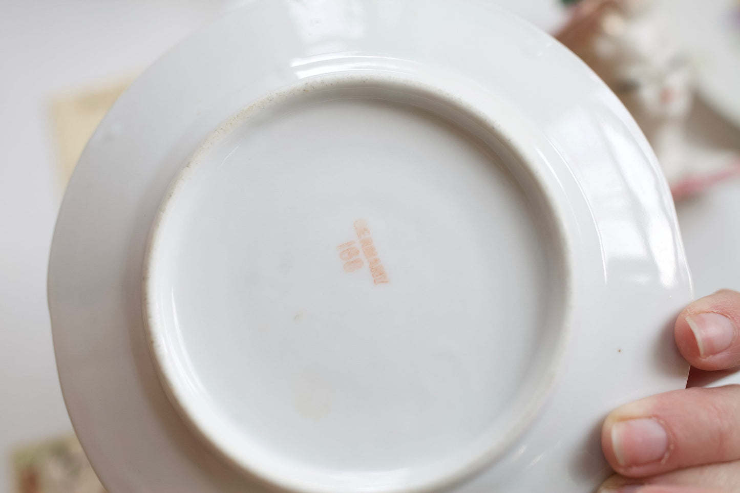 Vintage Lady Head Vase and Enamel Floral Pitcher