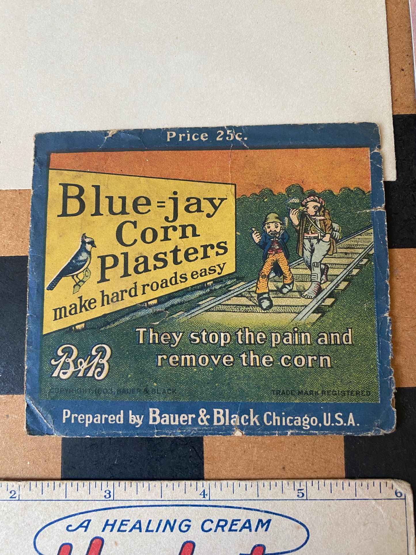 Vintage advertising cards