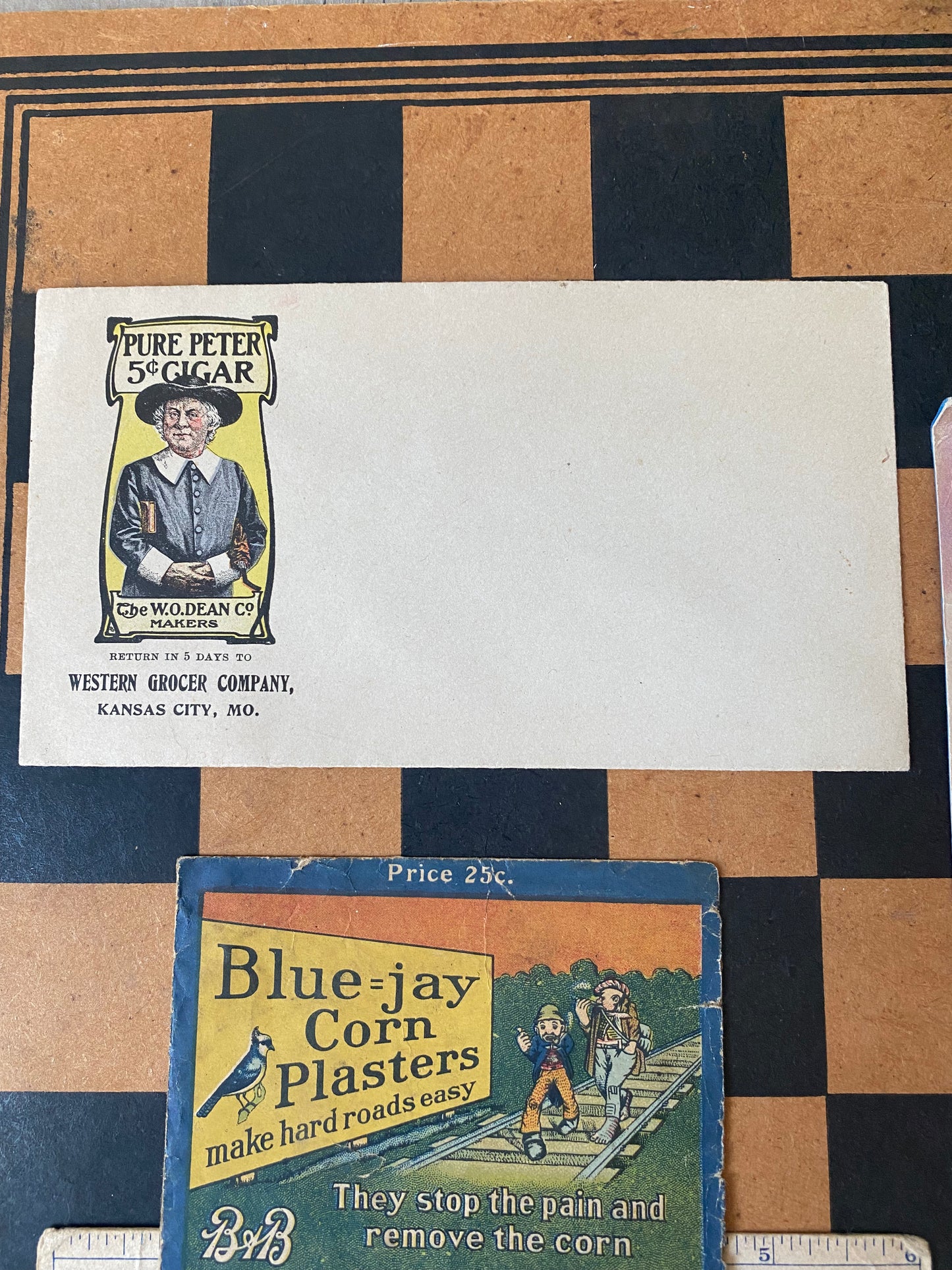 Vintage advertising cards