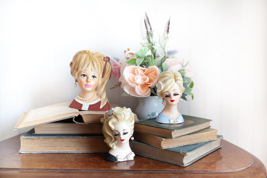 The Enchanting World of Vintage Lady Head Vases