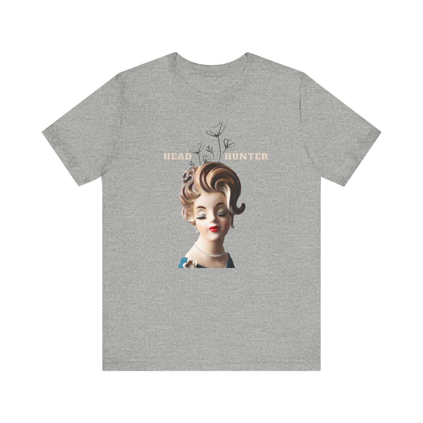 Head Hunter Shirt - Head Vase Shirt - Lady Head Vase Shirt - Unisex Jersey Short Sleeve Tee