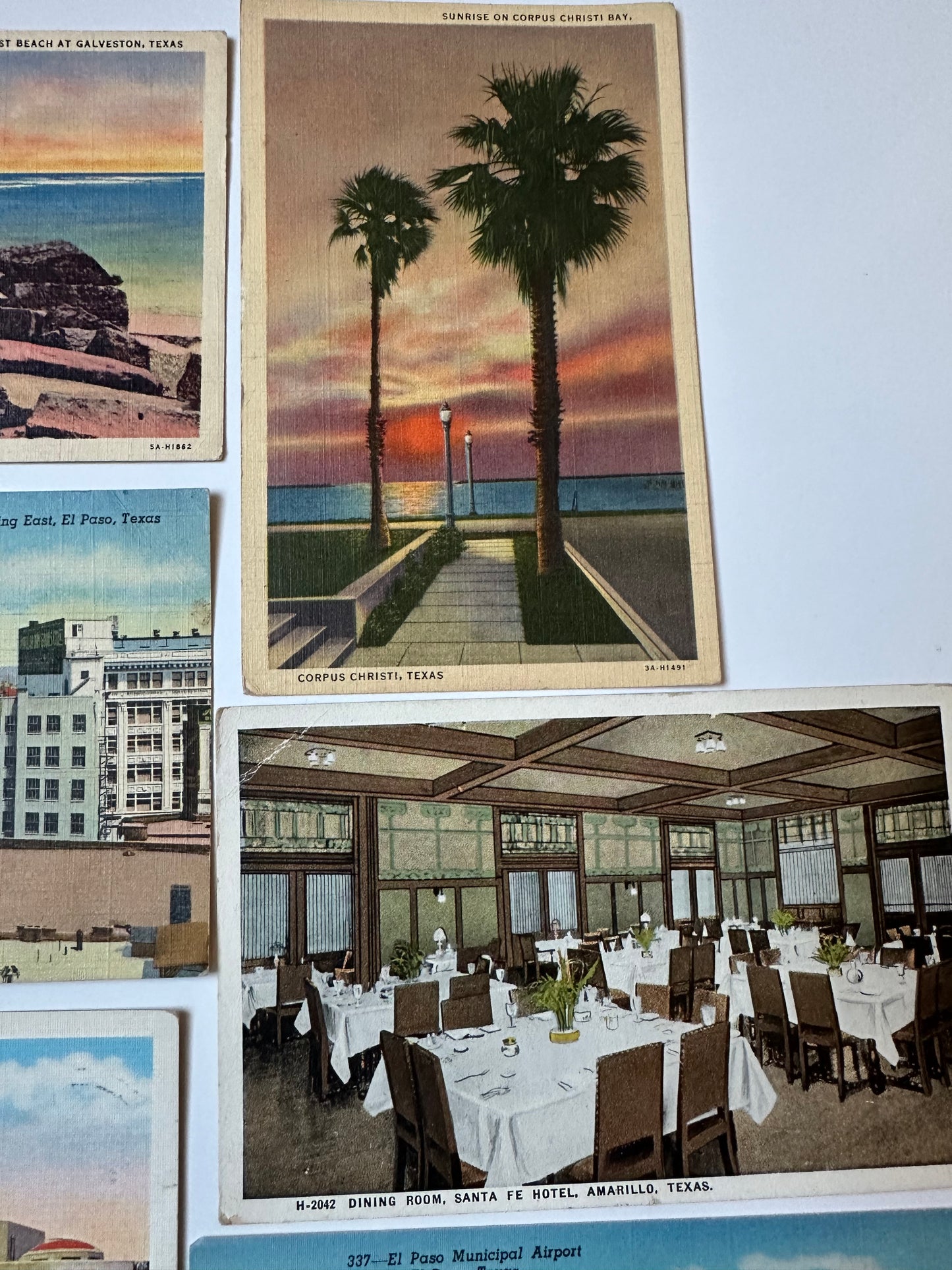 Vintage Texas postcards