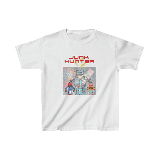 Vintage Kids Shirt - Junk Hunter- Vintage Robot- Robot Kids Shirt- Kids Heavy Cotton™ Tee