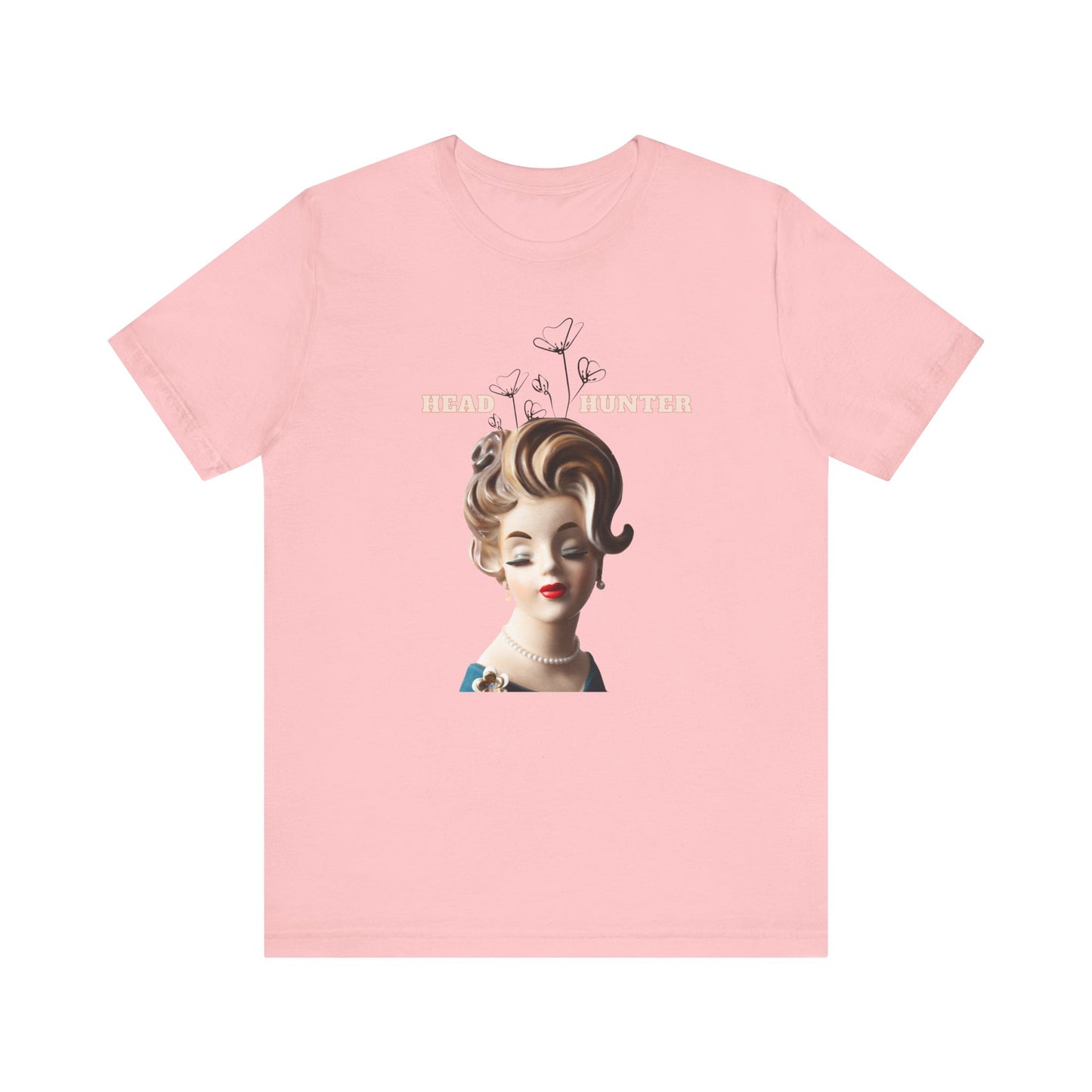 Head Hunter Shirt - Head Vase Shirt - Lady Head Vase Shirt - Unisex Jersey Short Sleeve Tee
