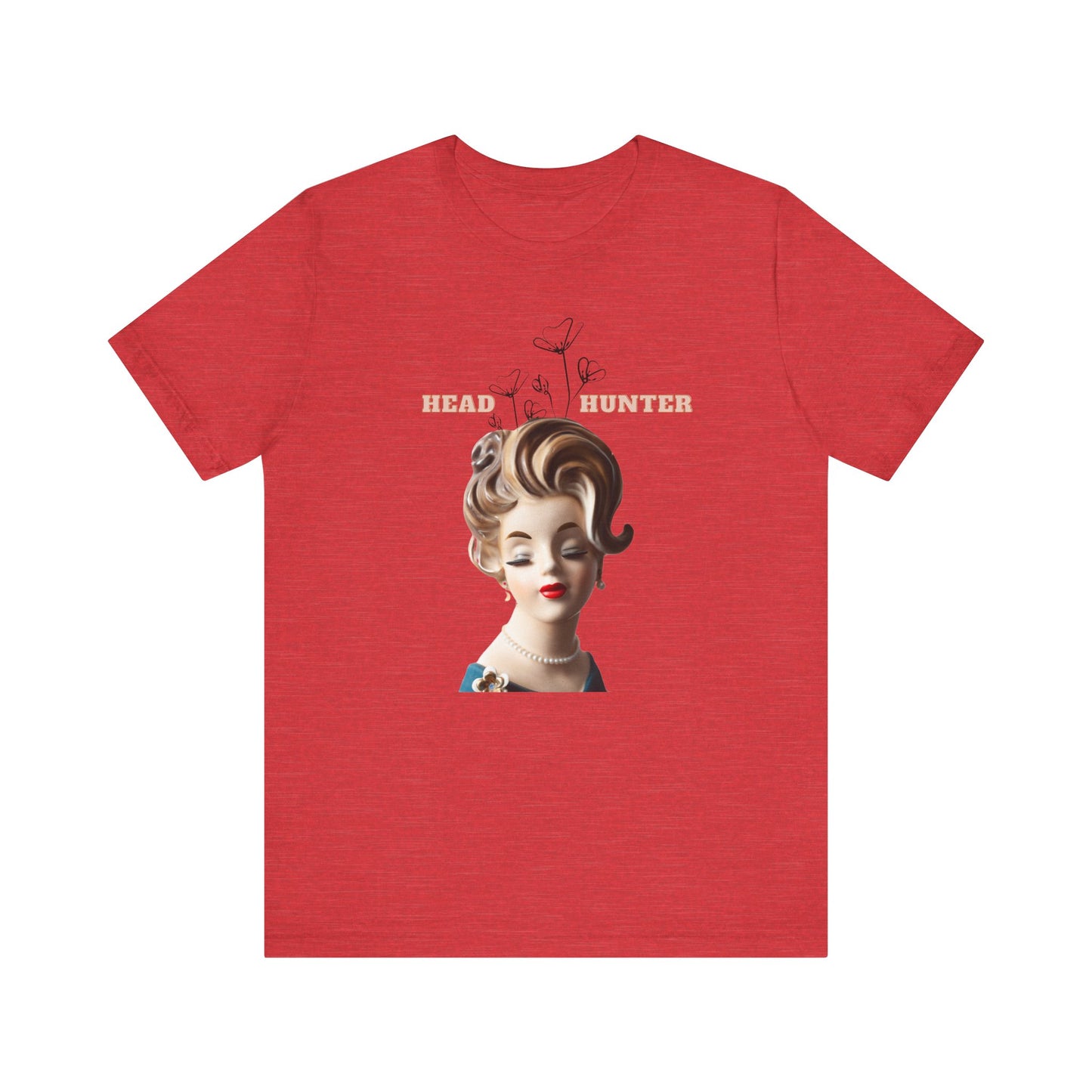 Head Hunter Shirt - Head Vase Shirt - Lady Head Vase Shirt - Unisex Jersey Short Sleeve Tee